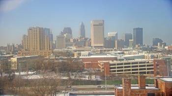 Weather camera view of WEWS-TV.