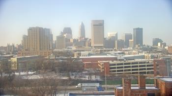 Weather camera view of WEWS-TV.