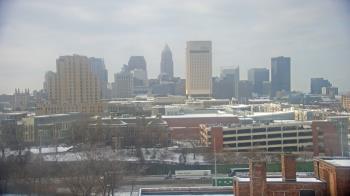 Weather camera view of WEWS-TV.