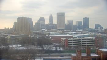 Weather camera view of WEWS-TV.