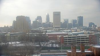 Weather camera view of WEWS-TV.