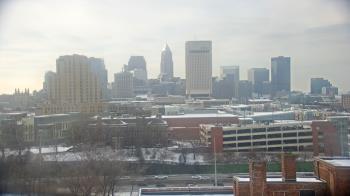 Weather camera view of WEWS-TV.