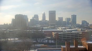 Weather camera view of WEWS-TV.