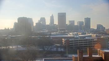 Weather camera view of WEWS-TV.