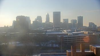 Weather camera view of WEWS-TV.