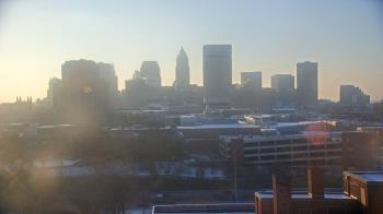 Weather camera view of WEWS-TV.