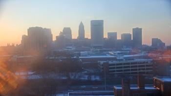 Weather camera view of WEWS-TV.