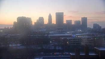 Weather camera view of WEWS-TV.