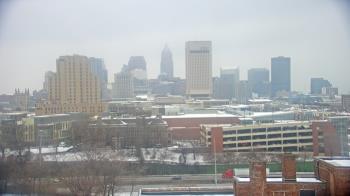 Weather camera view of WEWS-TV.