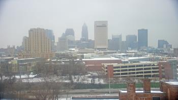 Weather camera view of WEWS-TV.