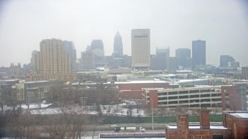 Weather camera view of WEWS-TV.