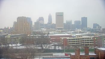 Weather camera view of WEWS-TV.