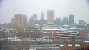 Weather camera view of WEWS-TV.