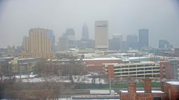 Weather camera view of WEWS-TV.