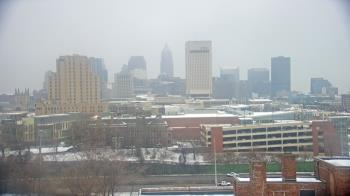 Weather camera view of WEWS-TV.