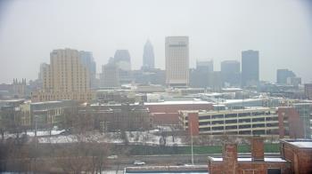 Weather camera view of WEWS-TV.