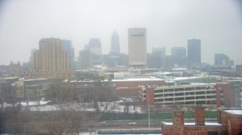 Weather camera view of WEWS-TV.