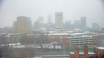 Weather camera view of WEWS-TV.