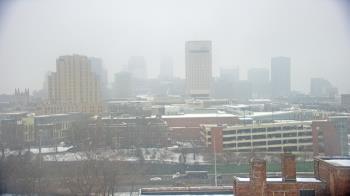 Weather camera view of WEWS-TV.