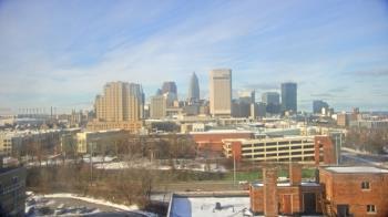 Weather camera view of WEWS-TV.
