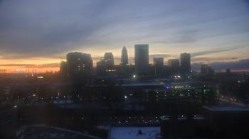 Weather camera view of WEWS-TV.