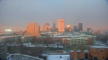 Weather camera view of WEWS-TV.