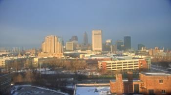 Weather camera view of WEWS-TV.