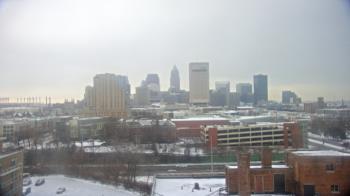 Weather camera view of WEWS-TV.