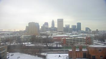 Weather camera view of WEWS-TV.