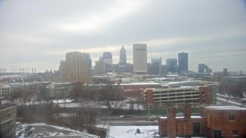 Weather camera view of WEWS-TV.