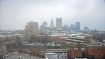 Weather camera view of WEWS-TV.