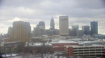 Weather camera view of WEWS-TV.