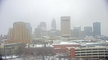 Weather camera view of WEWS-TV.