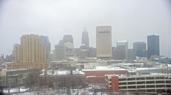 Weather camera view of WEWS-TV.