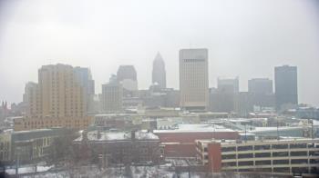 Weather camera view of WEWS-TV.