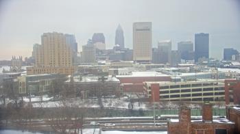 Weather camera view of WEWS-TV.