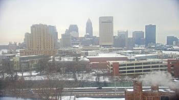 Weather camera view of WEWS-TV.