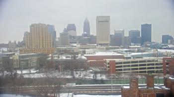 Weather camera view of WEWS-TV.