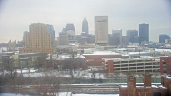 Weather camera view of WEWS-TV.