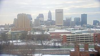 Weather camera view of WEWS-TV.