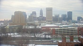 Weather camera view of WEWS-TV.