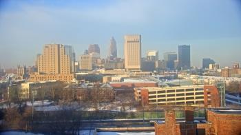 Weather camera view of WEWS-TV.