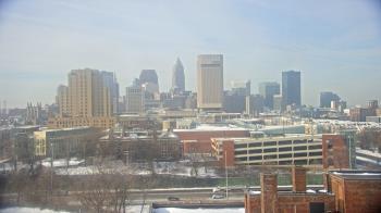 Weather camera view of WEWS-TV.