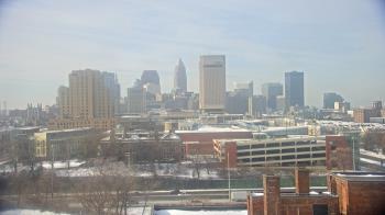 Weather camera view of WEWS-TV.