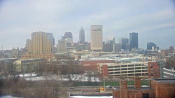 Weather camera view of WEWS-TV.