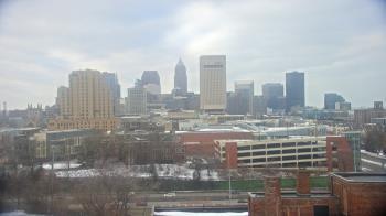 Weather camera view of WEWS-TV.