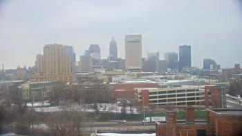 Weather camera view of WEWS-TV.