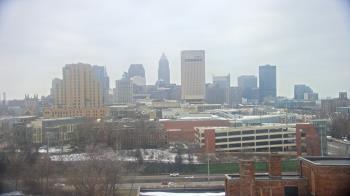 Weather camera view of WEWS-TV.
