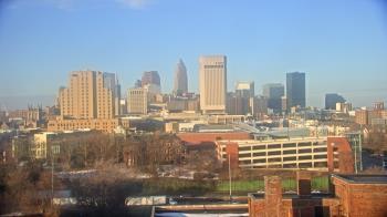 Weather camera view of WEWS-TV.