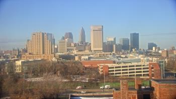 Weather camera view of WEWS-TV.